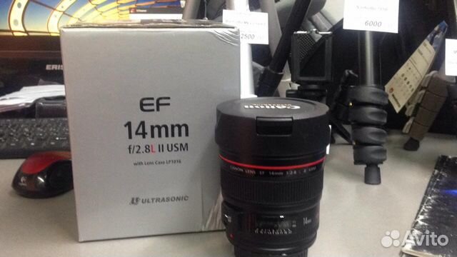 Canon EF14 f/2.8 L II USM, Новый