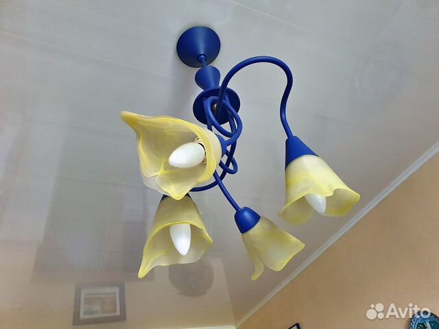 Комплект люстра и бра, Польша