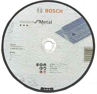 Диск отрезной bosch Standard 230*3мм, по металлу