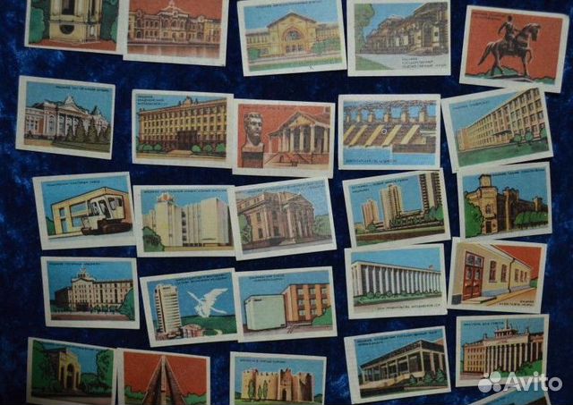 Наборы спичечных этикеток СССР новые