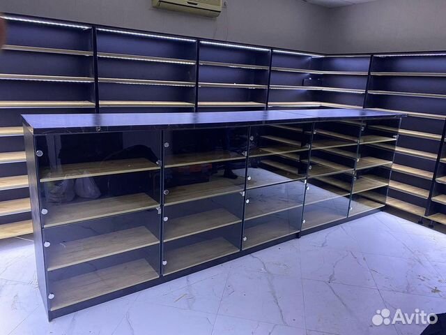 Витрины, стеллажи под заказ