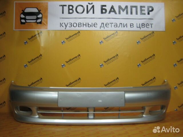 Бампер передний Chevrolet Lanos цвет Silver