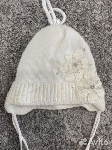 Шапка демисезонная 0-6 мес