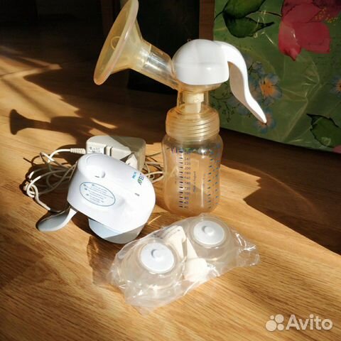 Дорожный набор с автоматическим молокоотсосом Phil