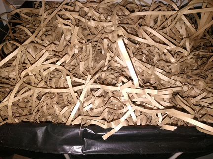 Наполнитель бумажный крафтовый цветной