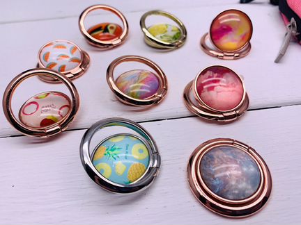 Кольцо-держатель (подставка) для телефона / попсок