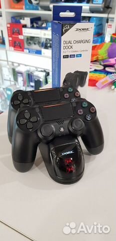 Зарядная станция для 2-х геймпадов PS4/Slim/Pro