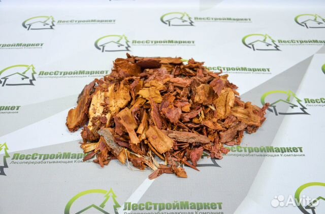 Кора лиственницы / мульча мешок. В наличии
