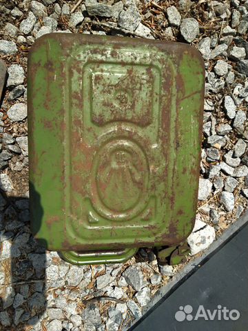 Канистра металлическая 12 литров, сталинская