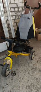 Детский велосипед коляска