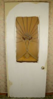 Дверь межкомнатная с витражом