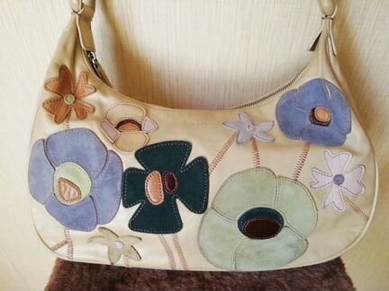 Сумка Gillian натуральная кожа/замша б/у