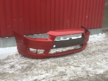 Mitsubishi Lancer 10 Бампер передний