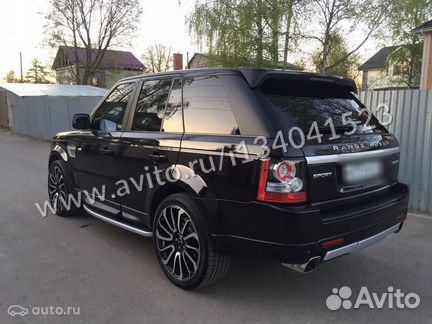 Бампер Autobiography Range Rover Sport