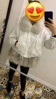 Парка с мехом