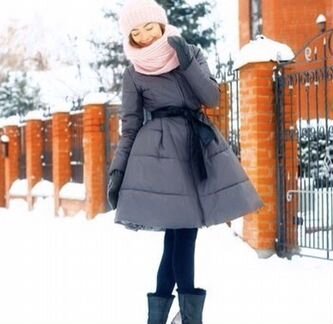 Пальто пуховик Vitalyan Dress дизайнерское