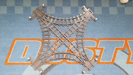 Лего перекрёсток, пути, стрелки