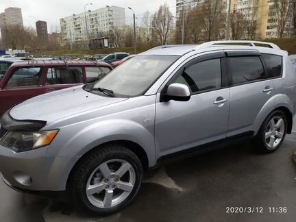Mitsubishi Outlander 2.4 CVT, 2008, 145 500 км