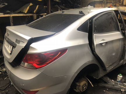 Четверть задняя правая на хундай салярис