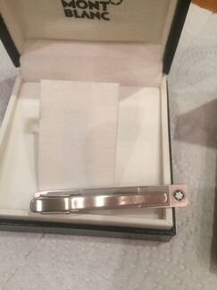 Запонки + зажим montblanc для мужчин