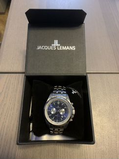 Часы Jacques Lemans JL 1-1117 кварц хронограф