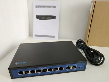 Коммутатор POE AltCam POE8
