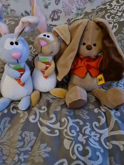 Единорог,зайка,морской конек,арбузик,груша,лол