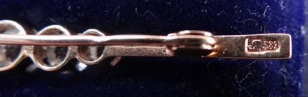 Брошь - СССР Золото 583