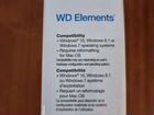 Переносной жёсткий диск WD Elements 1 Tb объявление продам