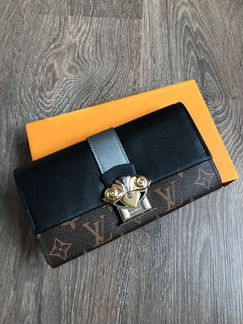 Кошелек Louis Vuitton Clapton чёрный LV