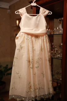 Детское праздничное платье на утренники