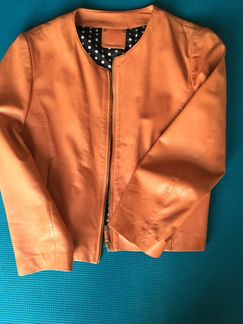 Куртка кожаная женская