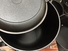 Кастрюля чугунная Биол 6л с крышкой сковородкой объявление продам