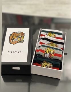 Носки Gucci с тигром