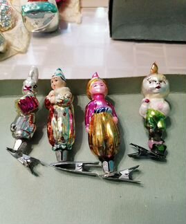 Елочные игрушки СССР
