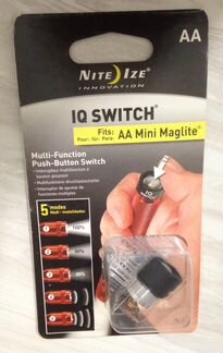 Торцевая мультирежимная кнопка для Maglite IQ Swit