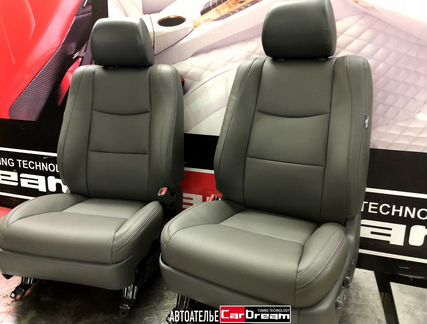Кожаные сиденья Toyota Land Cruiser Prado 120