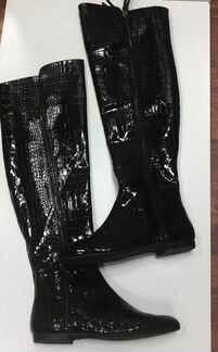 Ботфорты zanotti (лак)