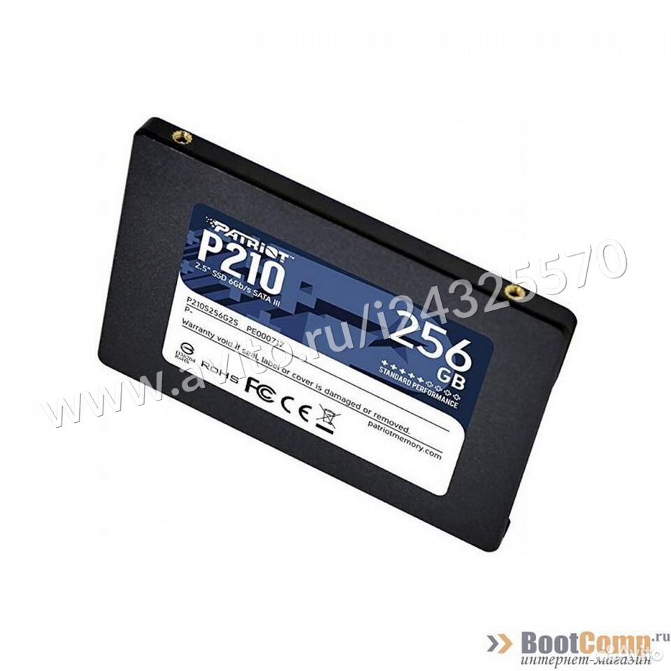  Жесткий диск SSD 256GB Patriot P210 P210S256G25  84012410120 купить 2