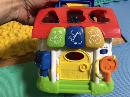 Развивающий музыкальный домик сортер