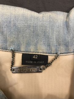 Джинсовая куртка Alexander Mqueen