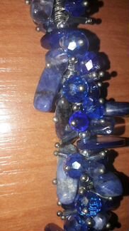 Колье из содалита