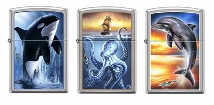 Зажигалка Zippo Mazzi Sea