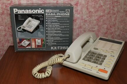 Телефон panasonic KX+T3155