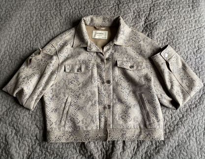 Куртка накидка легкая змеиная расцветка