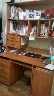 Книжный шкаф-стол