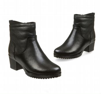 Ботильоны зимние кожа новые Tervolina