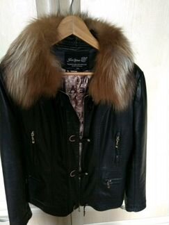 Куртка женская кожаная