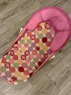 Шезлонг горка для купания summer infant