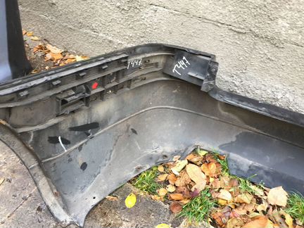 Бампер задний черный Variant VW Passat B5 97-00